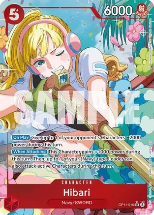 Hibari (Alternate Art) (OP11-010) - Super Rare
