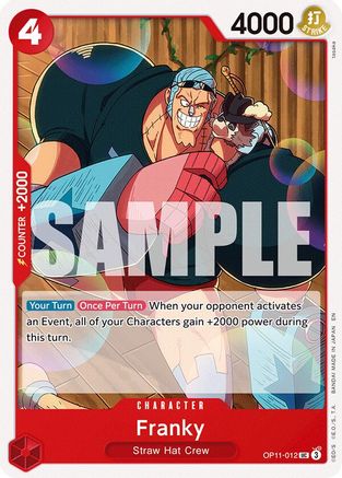 Franky (OP11-012) - Uncommon