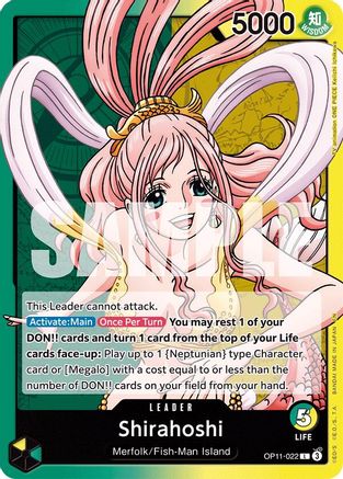 Shirahoshi (022) (OP11-022) - Leader