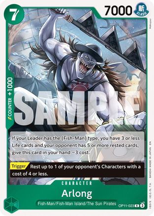 Arlong (OP11-023) - Rare