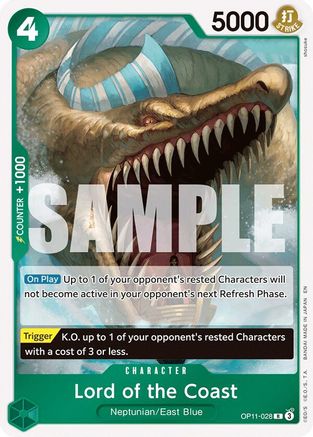 Lord of the Coast (OP11-028) - Rare