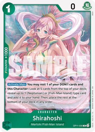 Shirahoshi (030) (OP11-030) - Rare