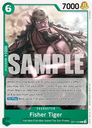 Fisher Tiger (OP11-035) - Common