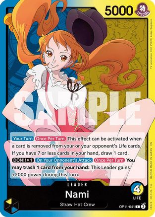 Nami (041) (OP11-041) - Leader
