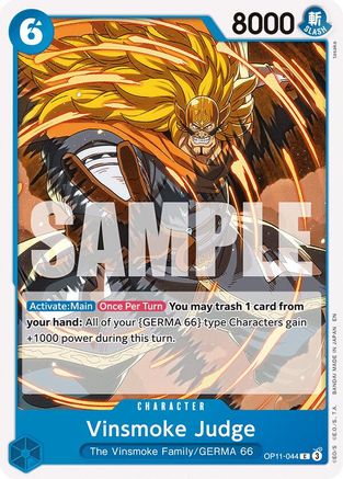 Vinsmoke Judge (OP11-044) - Common