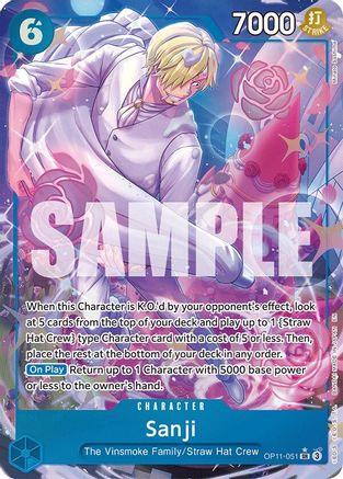 Sanji (Alternate Art) (OP11-051) - Super Rare