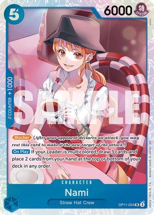 Nami (054) (OP11-054) - Super Rare