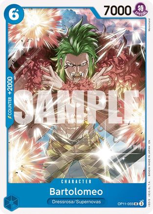 Bartolomeo (OP11-055) - Uncommon