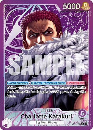 Charlotte Katakuri (062) (Alternate Art) (OP11-062) - Leader