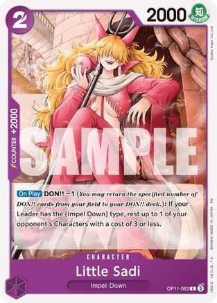 Little Sadi (OP11-063) - Common