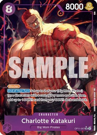 Charlotte Katakuri (067) (Alternate Art) (OP11-067) - Super Rare