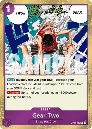 Gear Two (OP11-080) - Rare