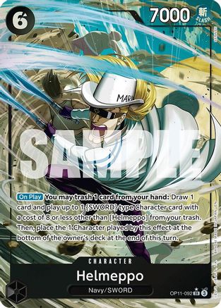 Helmeppo (Alternate Art) (OP11-092) - Super Rare