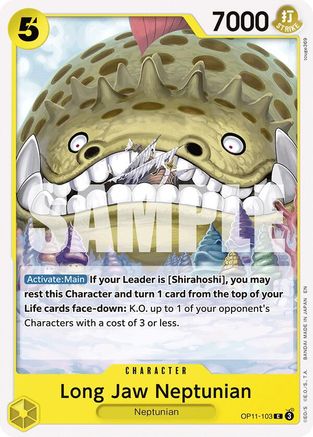 Long-Jaw Neptunian (OP11-103) - Common