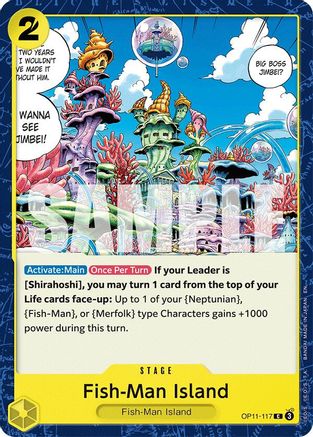 Fish-Man Island (OP11-117) - Common