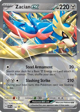 Zacian ex 198  - Holofoil - Promo