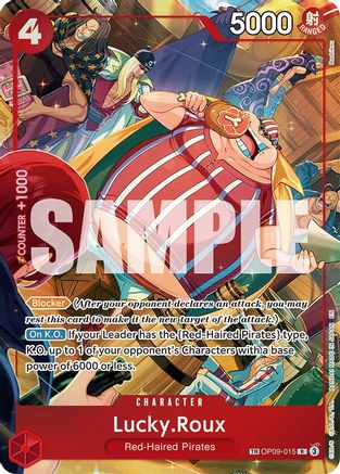 Lucky.Roux (TR) (OP09-015) - Treasure Rare