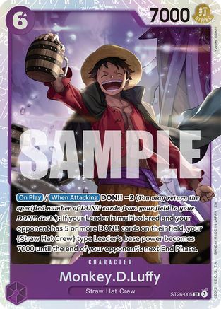Monkey.D.Luffy (ST26-005) (ST26-005) - Super Rare