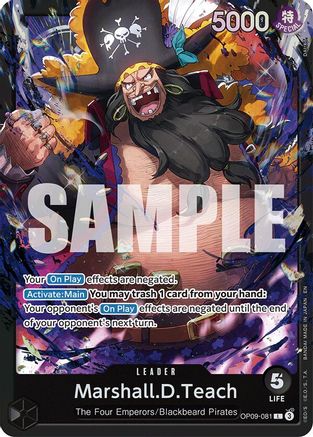 Marshall.D.Teach (OP09-081) (OP09-081) - Leader