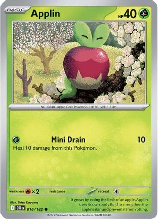 Applin 016  - Reverse Holofoil - Common
