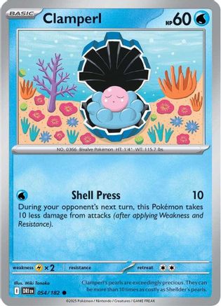 Clamperl 054/182  - Common