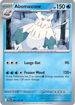 Abomasnow 060  - Uncommon