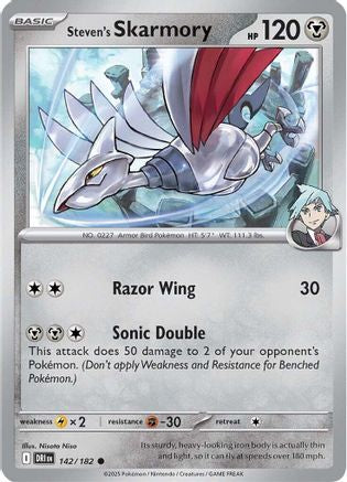 Steven's Skarmory 142  - Common