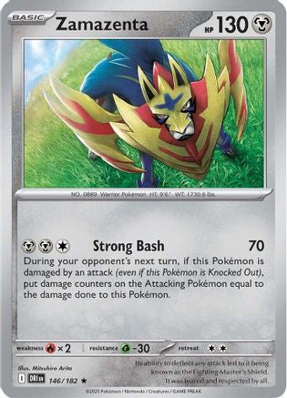 Zamazenta 146/182  - Reverse Holofoil - Rare