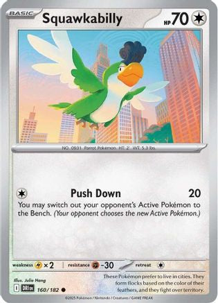 Squawkabilly 160  - Reverse Holofoil - Common