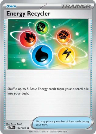 Energy Recycler 164  - Reverse Holofoil - Uncommon