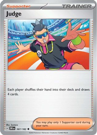 Judge 167/182  - Reverse Holofoil - Uncommon