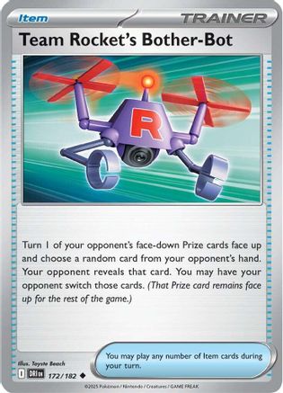 Team Rocket's Bother-Bot 172  - Uncommon
