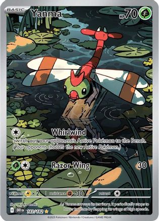 Yanma 183/182  - Holofoil - Illustration Rare