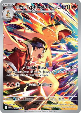 Ethan's Typhlosion 190/182  - Holofoil - Illustration Rare