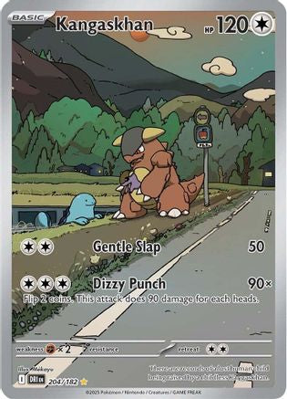 Kangaskhan 204/182  - Holofoil - Illustration Rare