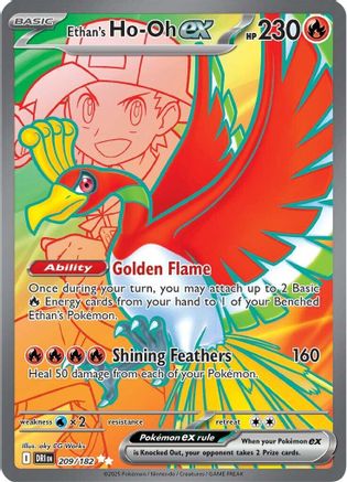 Ethan's Ho 209/182  - Holofoil - Ultra Rare