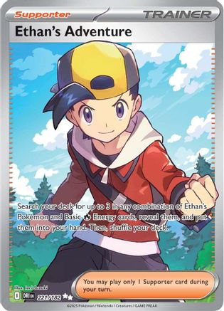 Ethan's Adventure 221/182  - Holofoil - Ultra Rare