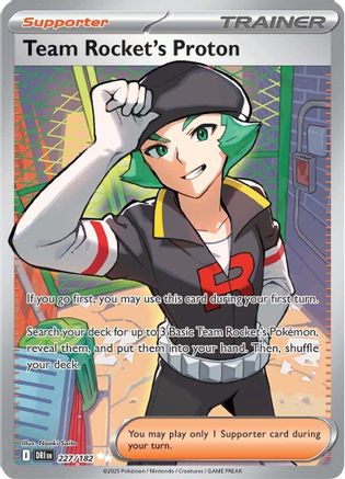 Team Rocket's Proton 227/182  - Holofoil - Ultra Rare
