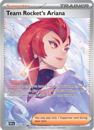 Team Rocket's Ariana 237/182  - Holofoil - Special Illustration Rare