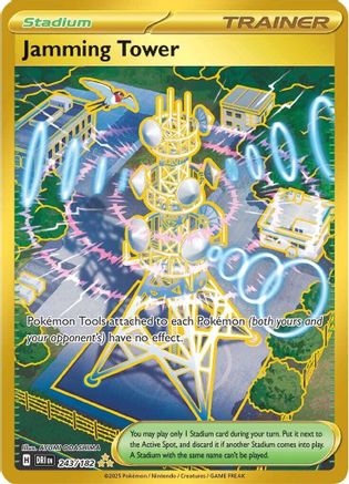 Jamming Tower 243  - Holofoil - Hyper Rare