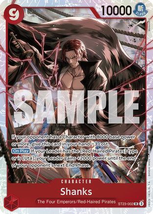 Shanks (002) (ST23-002) - Super Rare