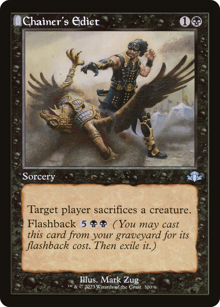 Édit de Chainer (Rétro) [Dominaria Remastered] 