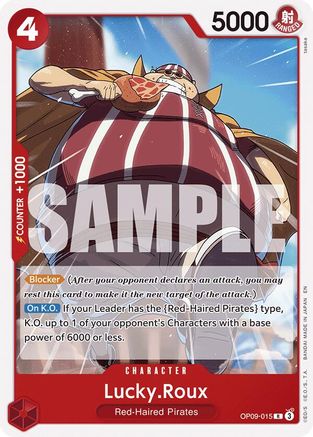 Lucky.Roux (Reprint) (OP09-015) - Rare
