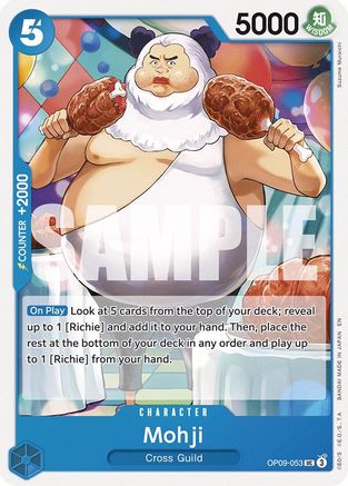 Mohji (Reprint) (OP09-053) - Uncommon