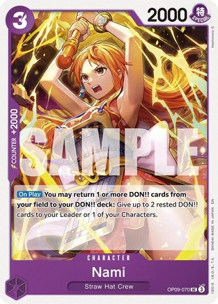 Nami (Reprint) (OP09-070) - Uncommon