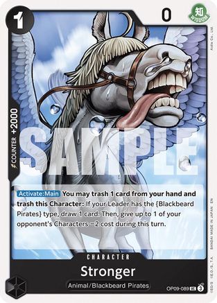 Stronger (Reprint) (OP09-089) - Uncommon