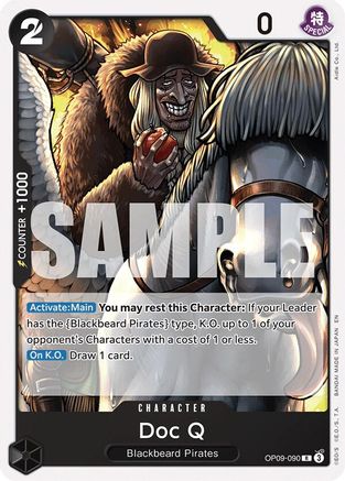 Doc Q (Reprint) (OP09-090) - Rare