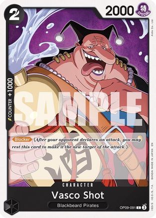 Vasco Shot (Reprint) (OP09-091) - Common