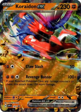 Koraidon ex 197  - Holofoil - Promo