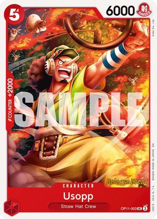 Usopp (OP11-003) - Uncommon